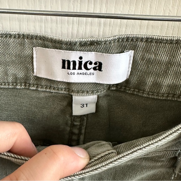 Olive Ankle Jeans for Women - Picture 3 of 3